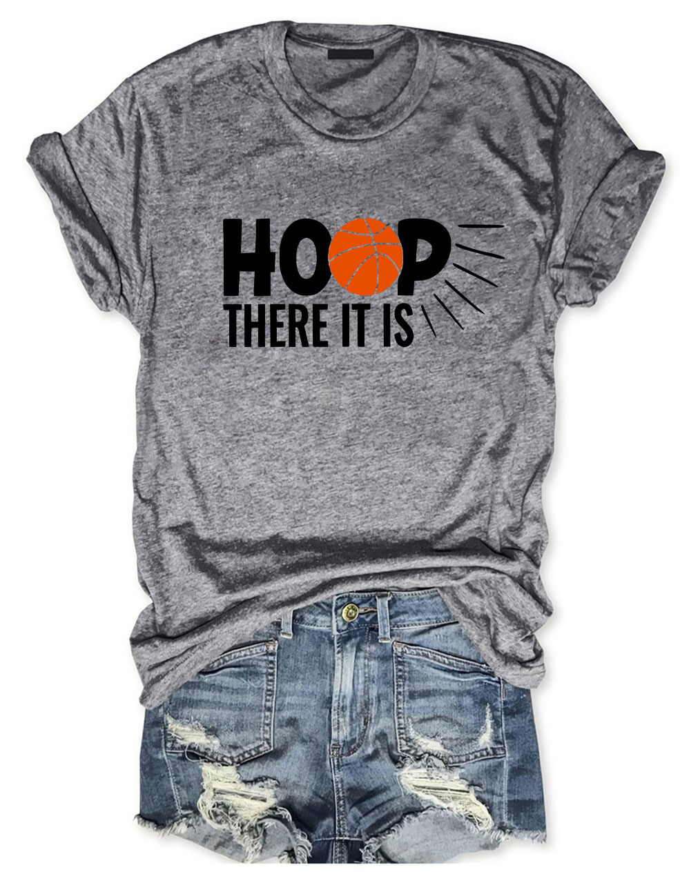 Hoop There It Is - Basketball T-shirt