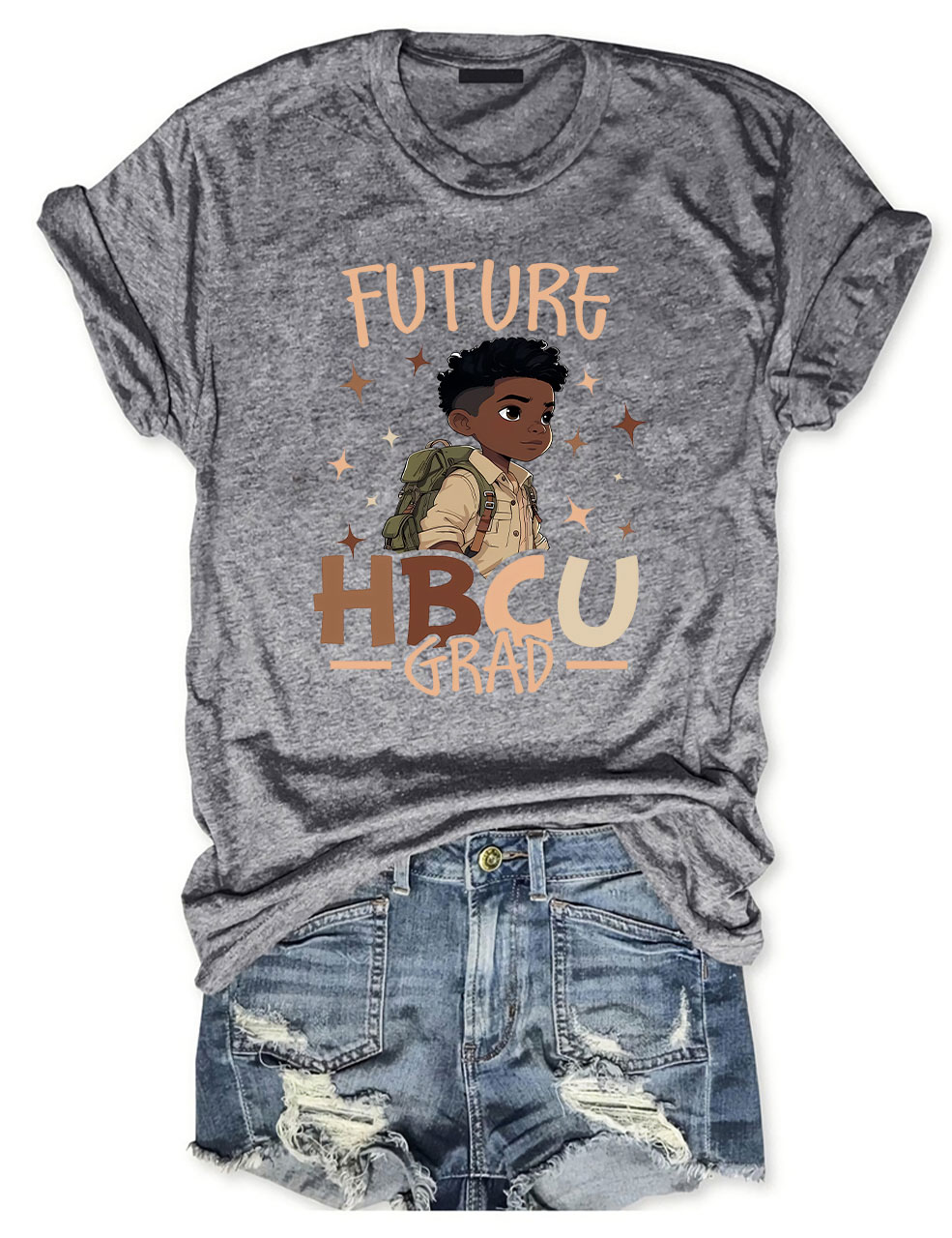 Future HBCU Grad History Black Boy Graduation T-shirt
