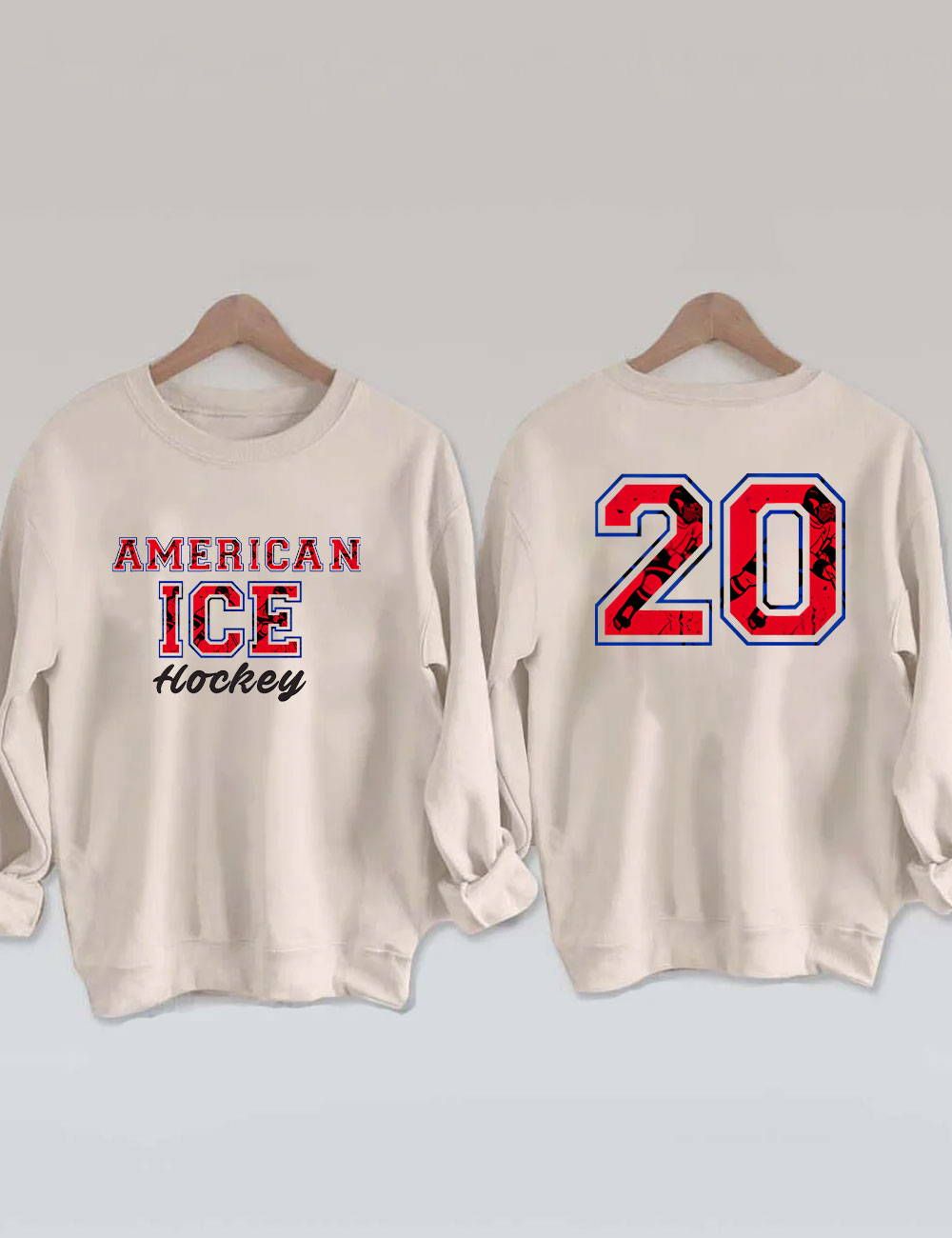 American Ice Hockey Custom Sweatshirt