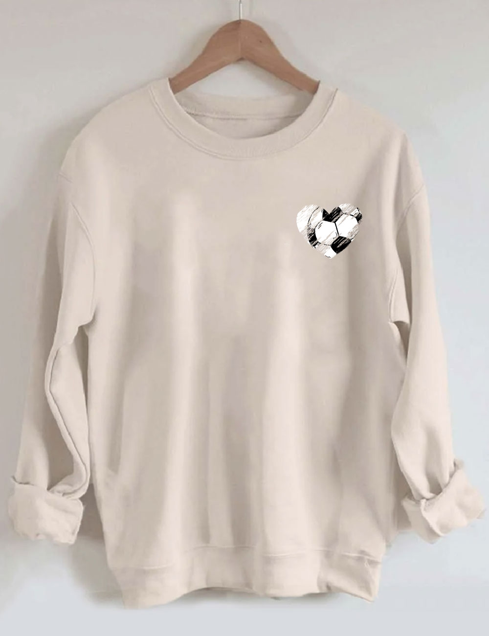 Soccer Heart Funny Sweatshirt