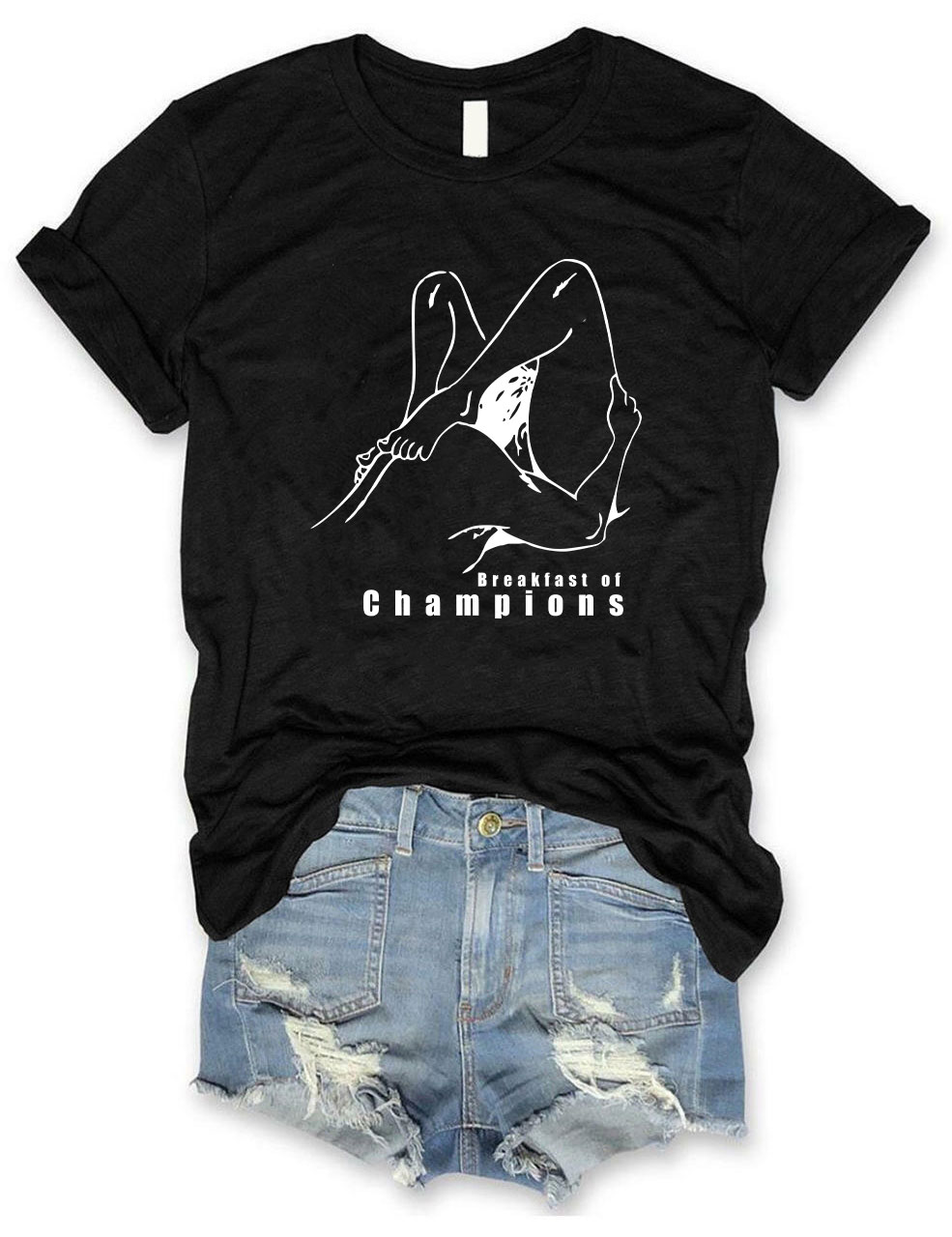 Breakfast of Champions S*x Funny T-Shirt
