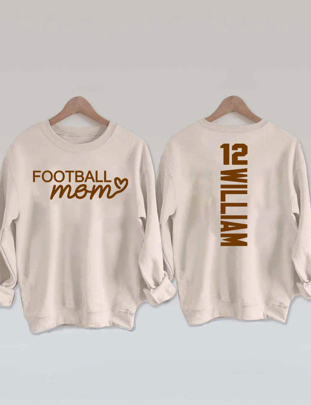 Custom Football Mom Sweatshirt