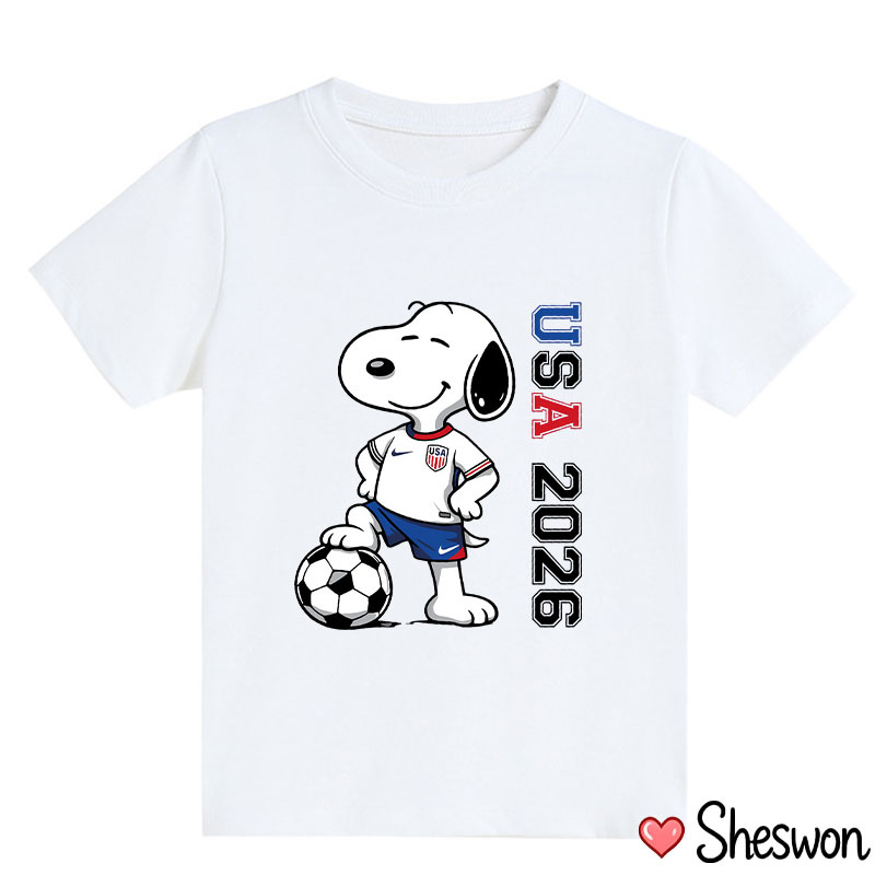 USA 2026 Football Winner Kids T-Shirt