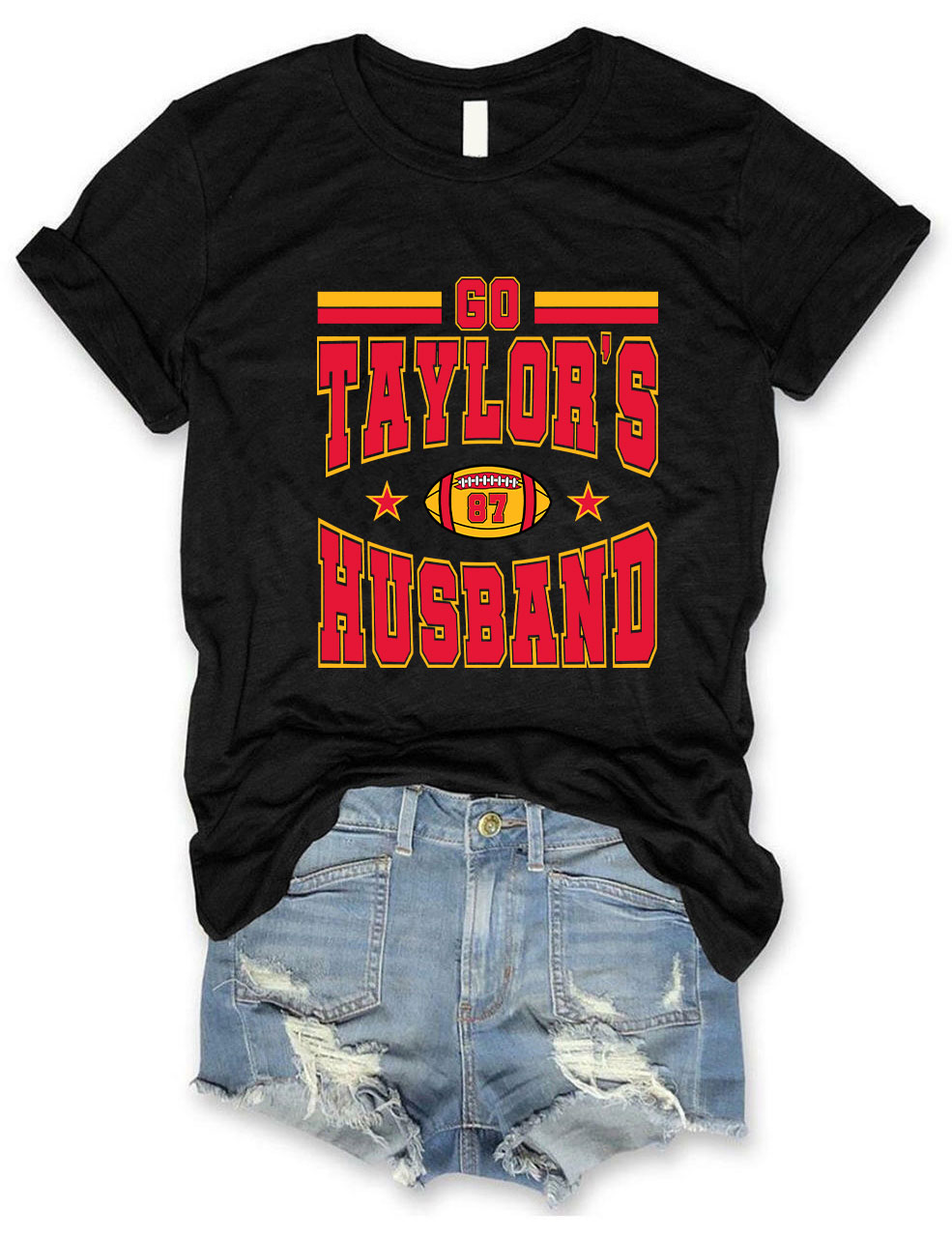 Go Taylor's Husband  Kansas City Football T-Shirt