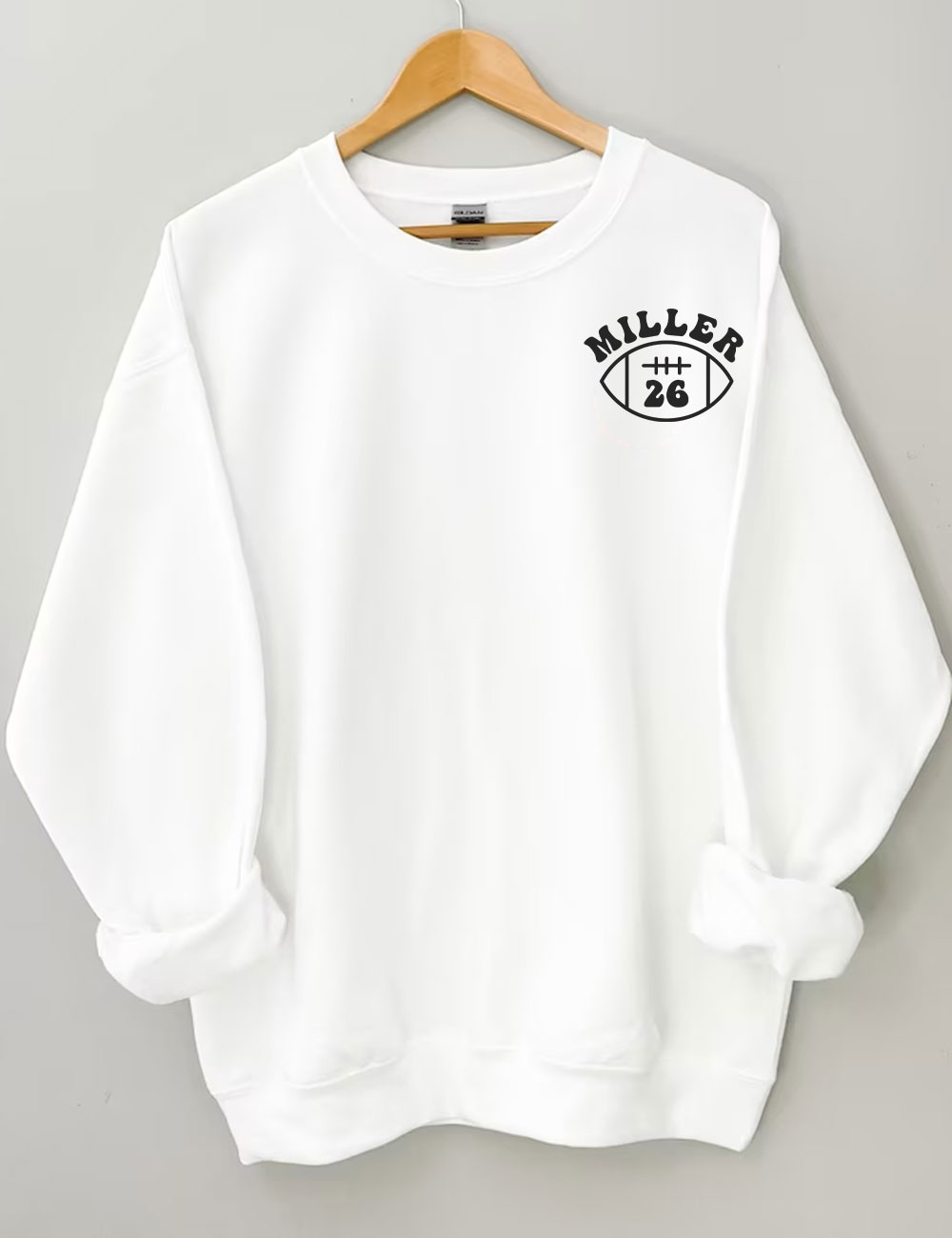 In My Football Mom Era  Custom Sweatshirt