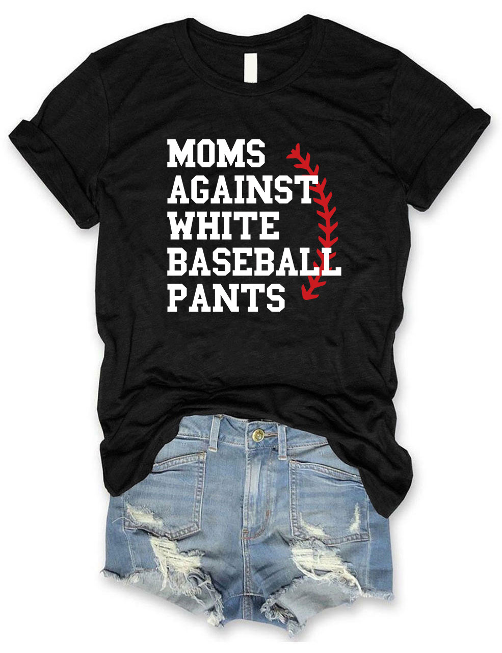Funny Baseball Mom T-shirt
