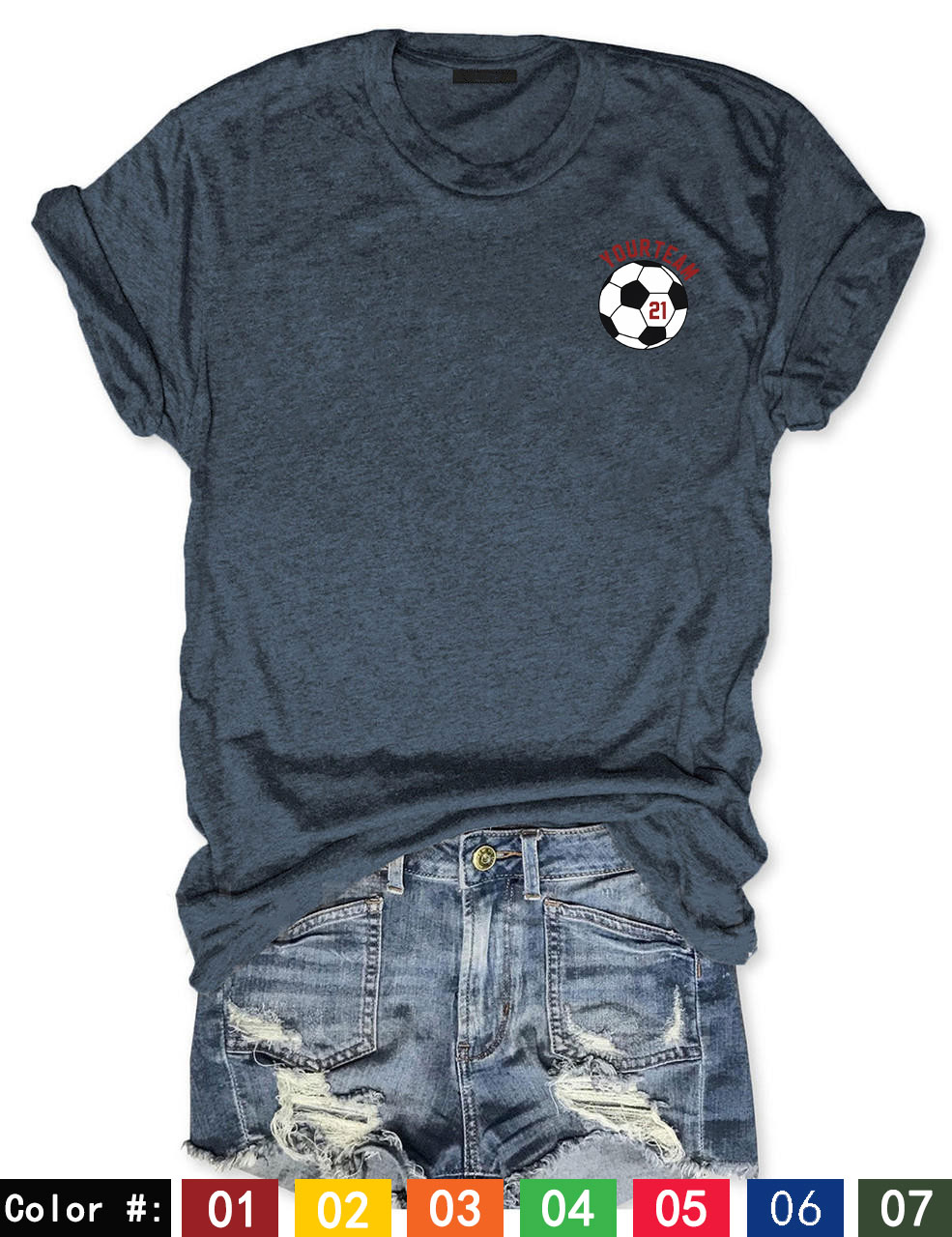 Custom Football T-shirt