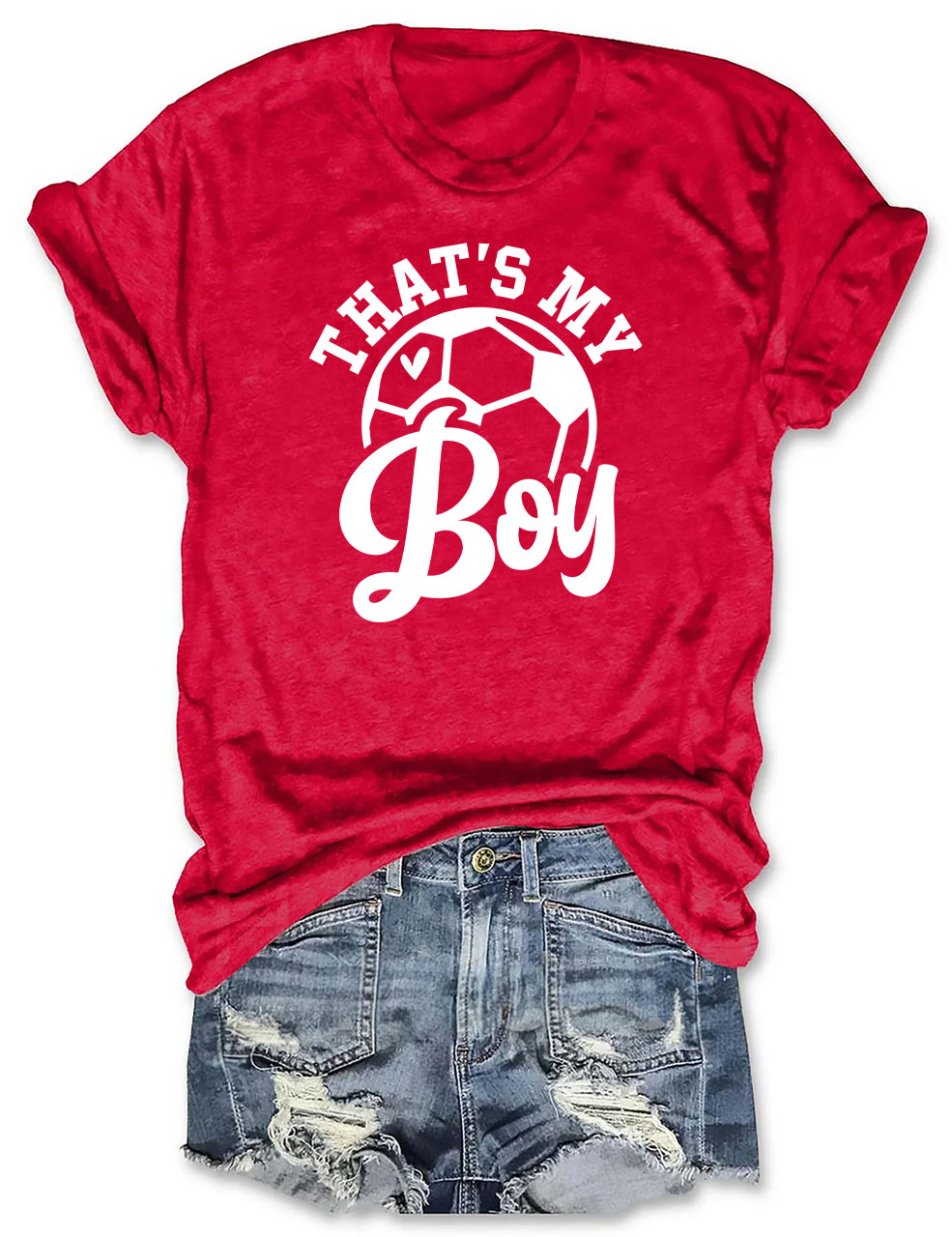 Custom That's My Boy Football T-shirt