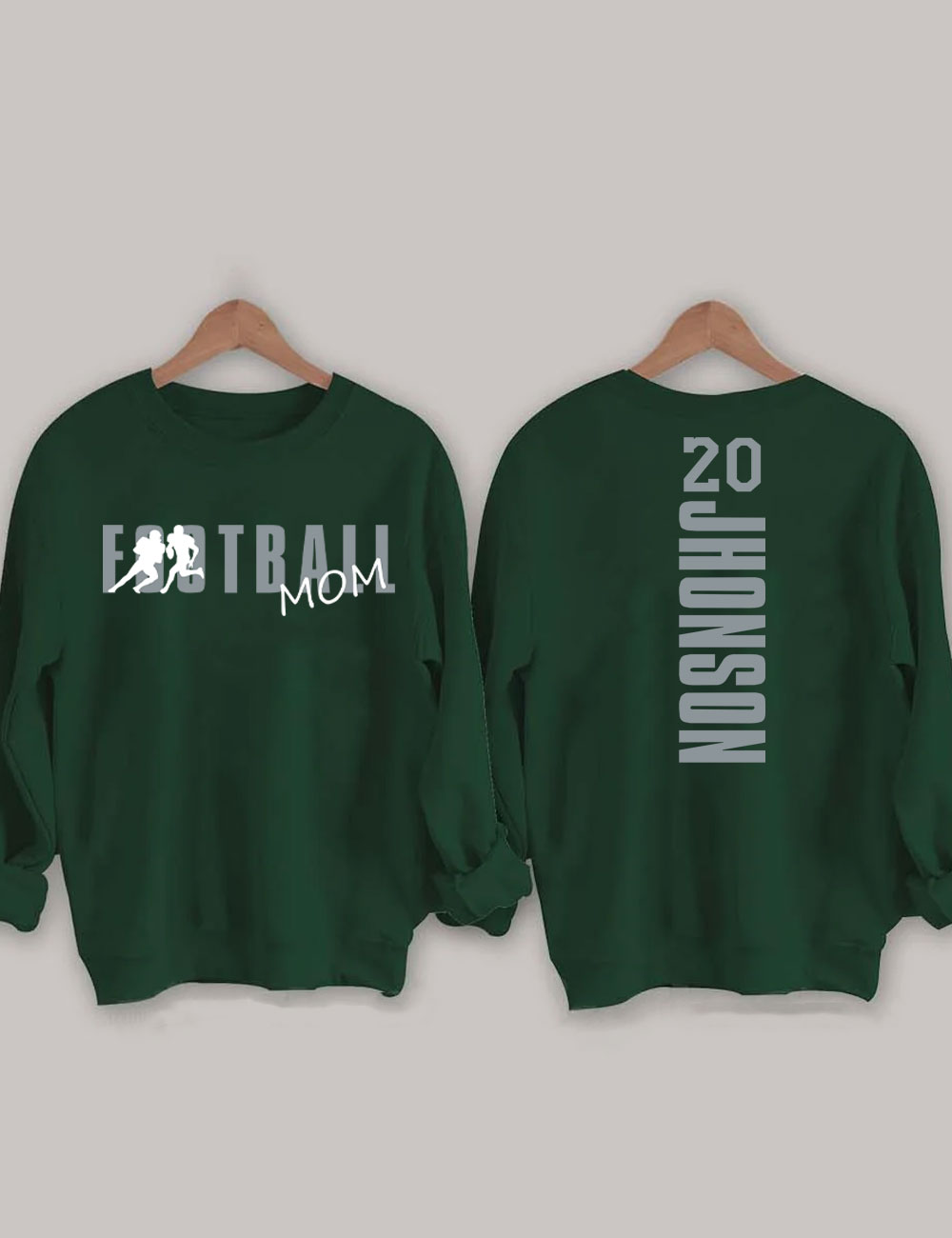 Custom Football Mom Sweatshirt
