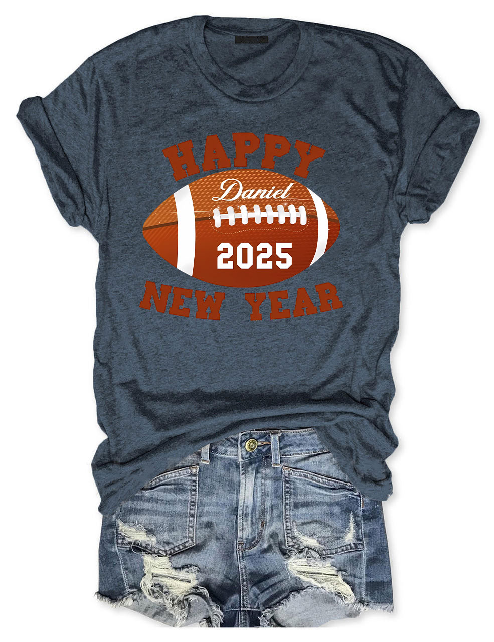 New Year Football T-shirt