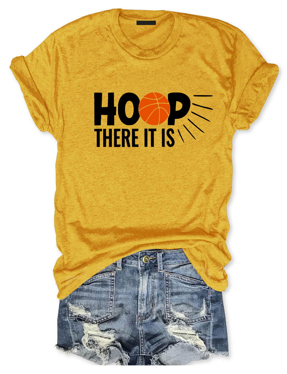 Hoop There It Is - Basketball T-shirt