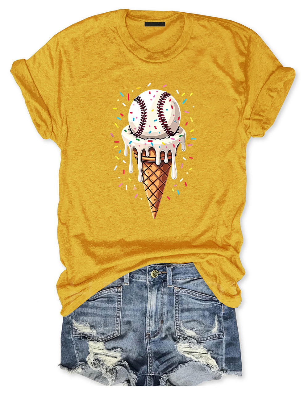 Baseball Ice Cream T-shirt