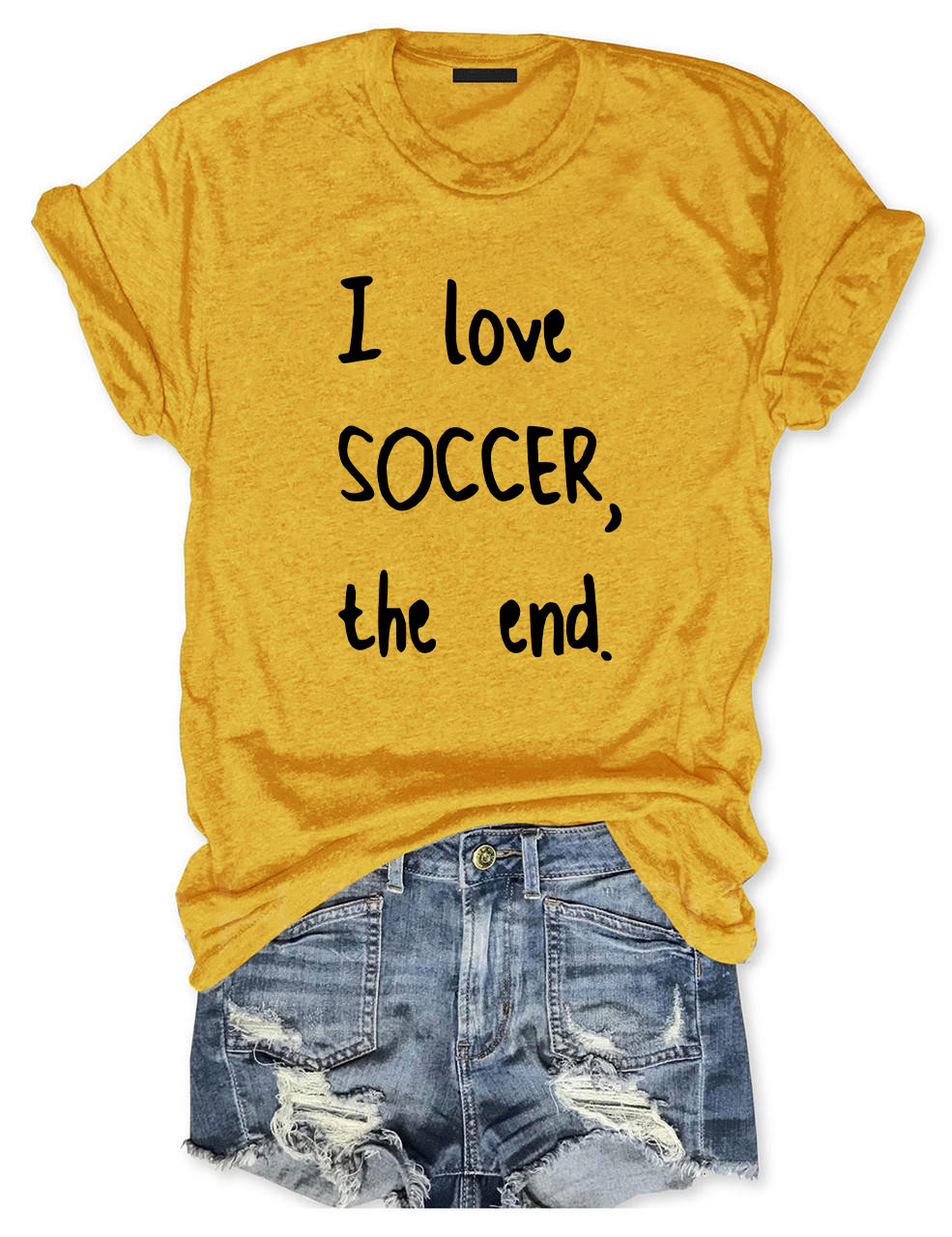 I Love Soccer The End T-shirt