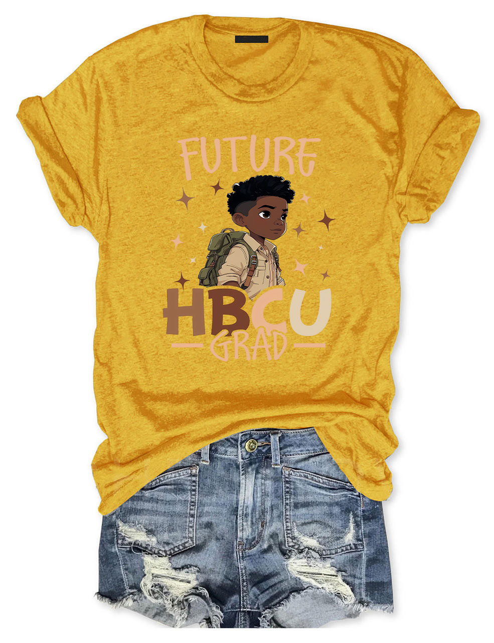 Future HBCU Grad History Black Boy Graduation T-shirt