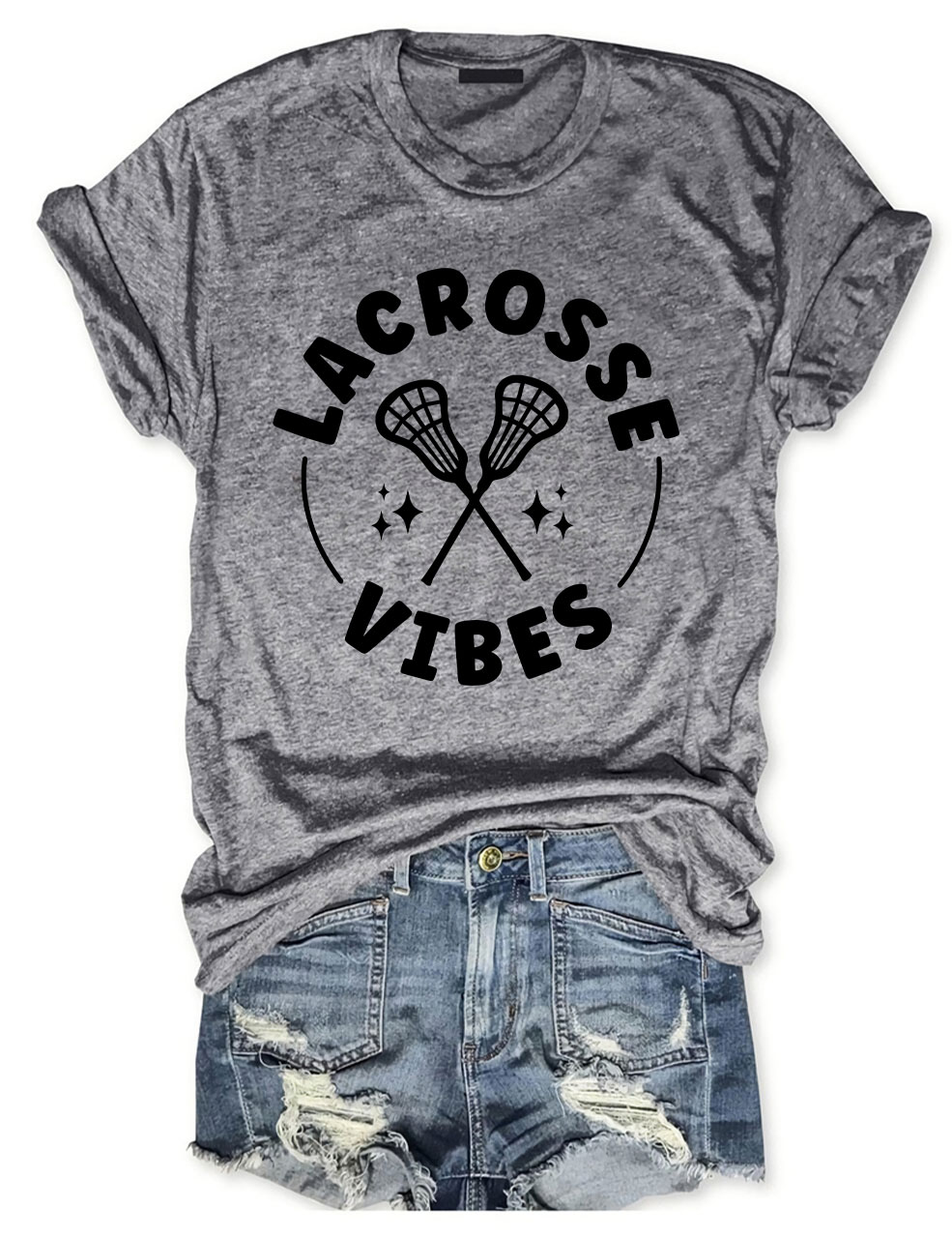 Lacrosse Vibes Funny T-shirt