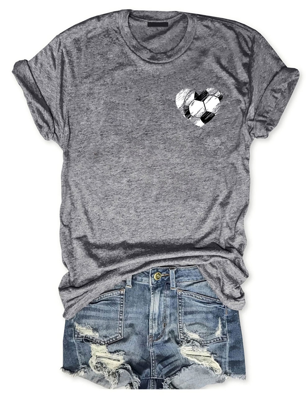 Soccer Heart Funny T-Shirt