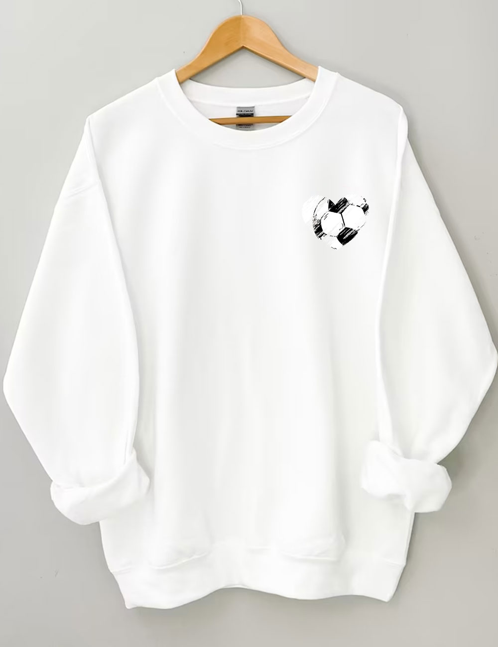 Soccer Heart Funny Sweatshirt