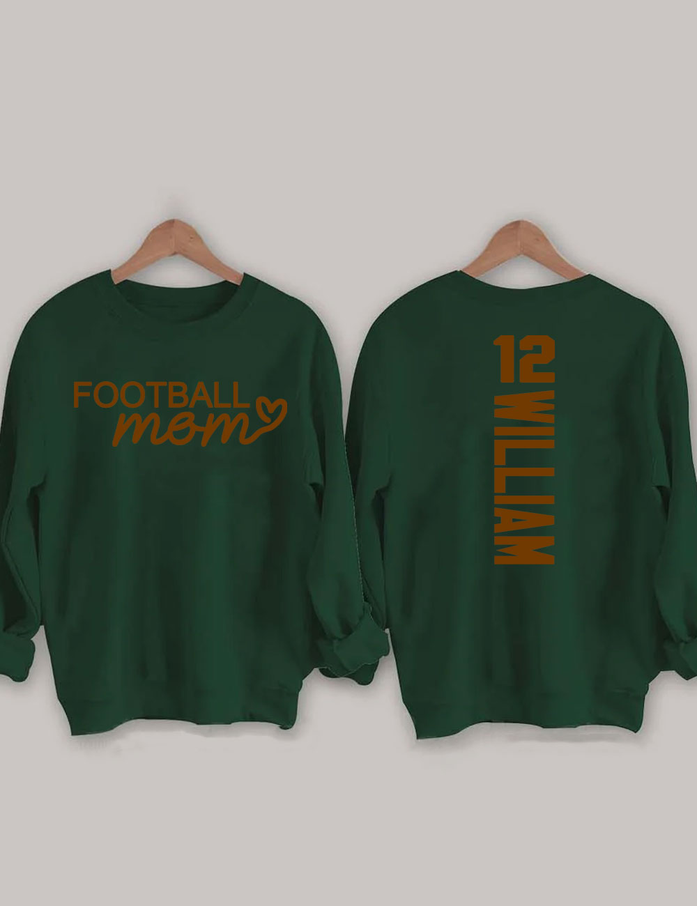 Custom Football Mom Sweatshirt