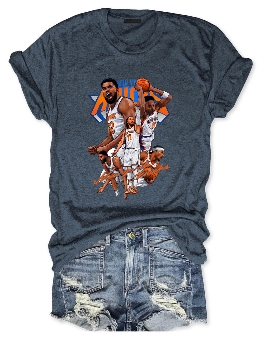 New York Funny Basketball T-shirt