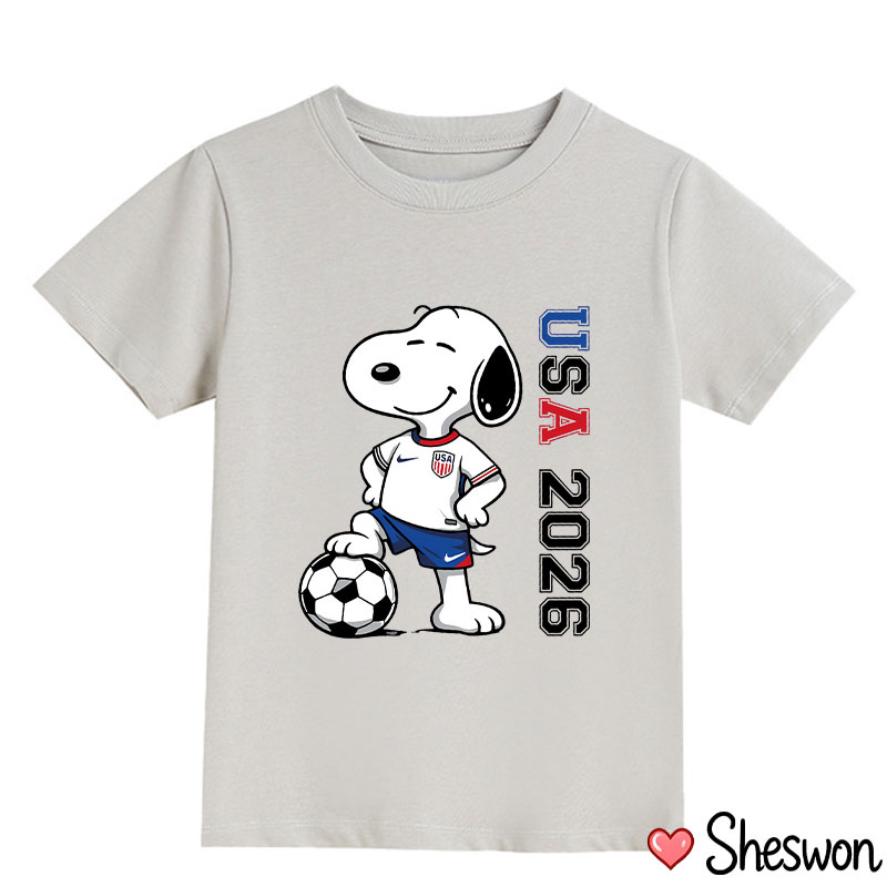 USA 2026 Football Winner Kids T-Shirt