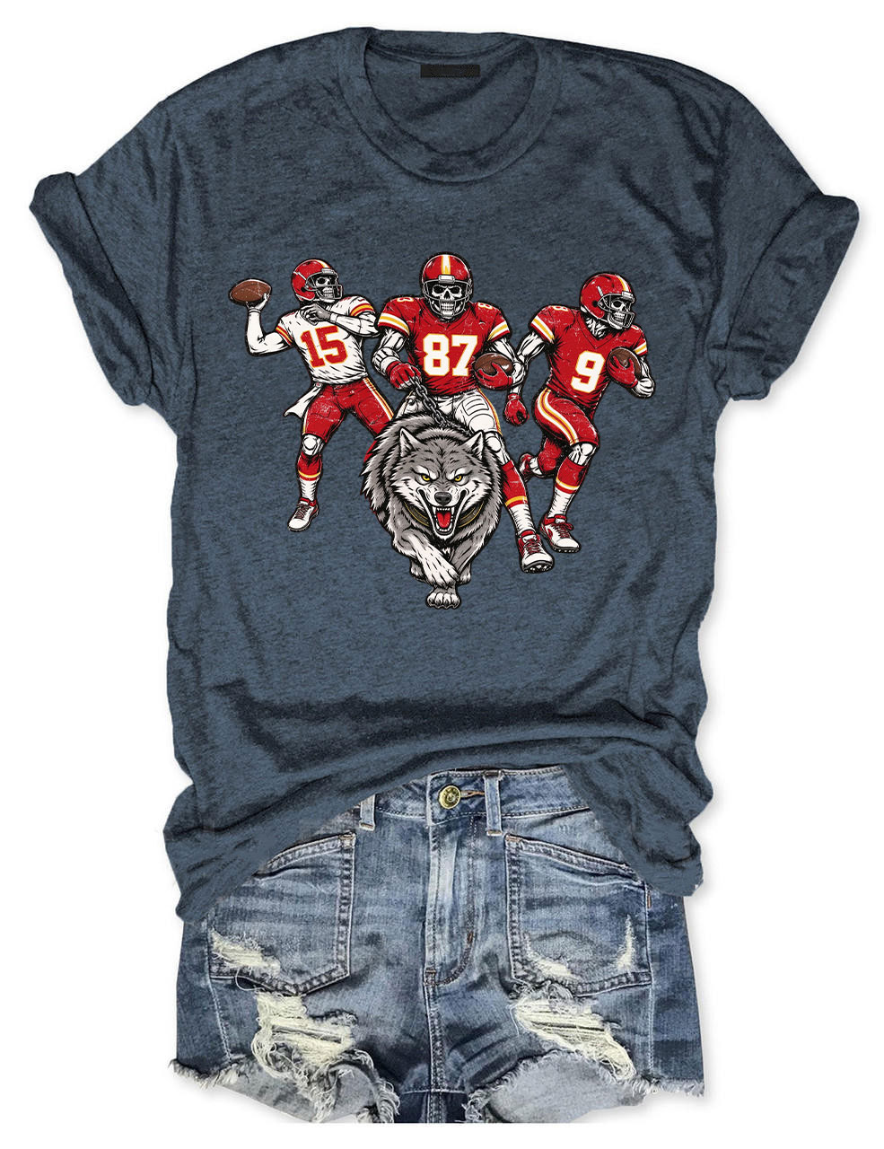 KC Kingdom Football T-Shirt