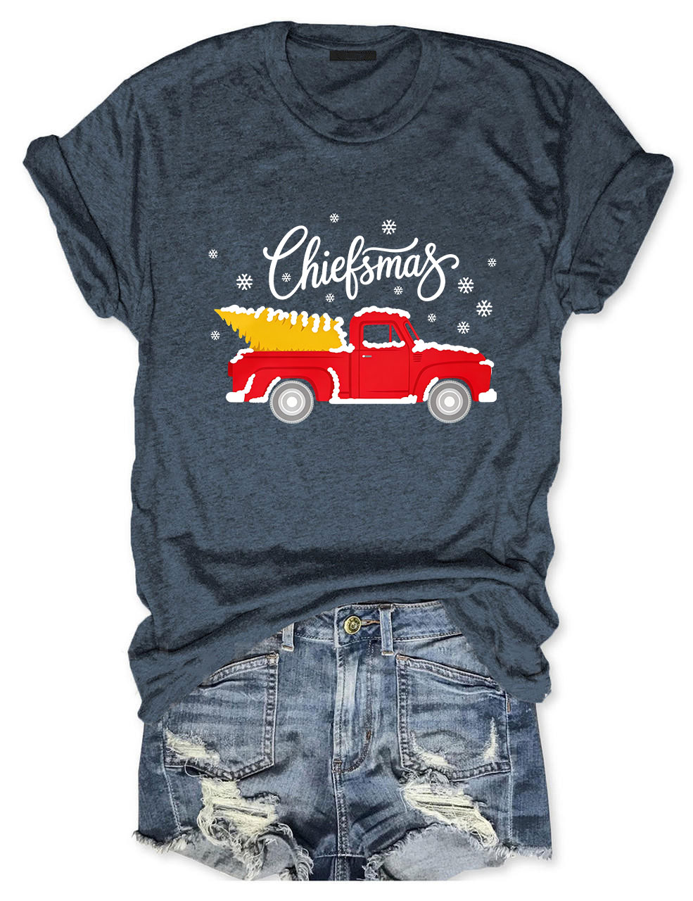  Kansas City Game Day Christmas Football T-Shirt