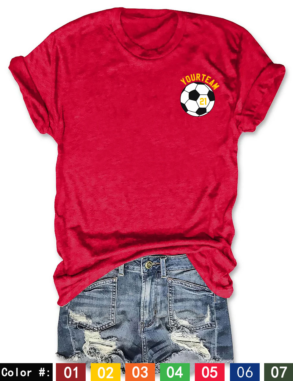 Custom Football T-shirt