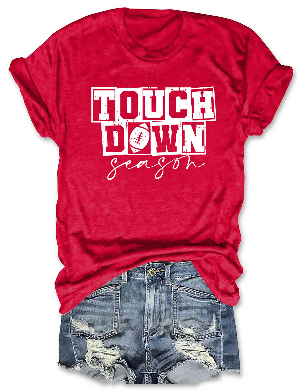 Touchdown Season Football T-Shirt