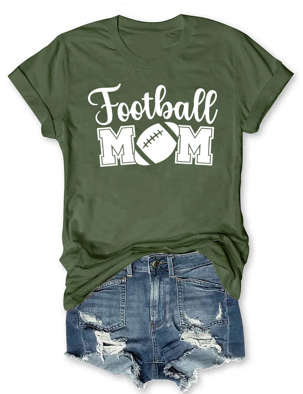 Football Mom Custom T-shirt