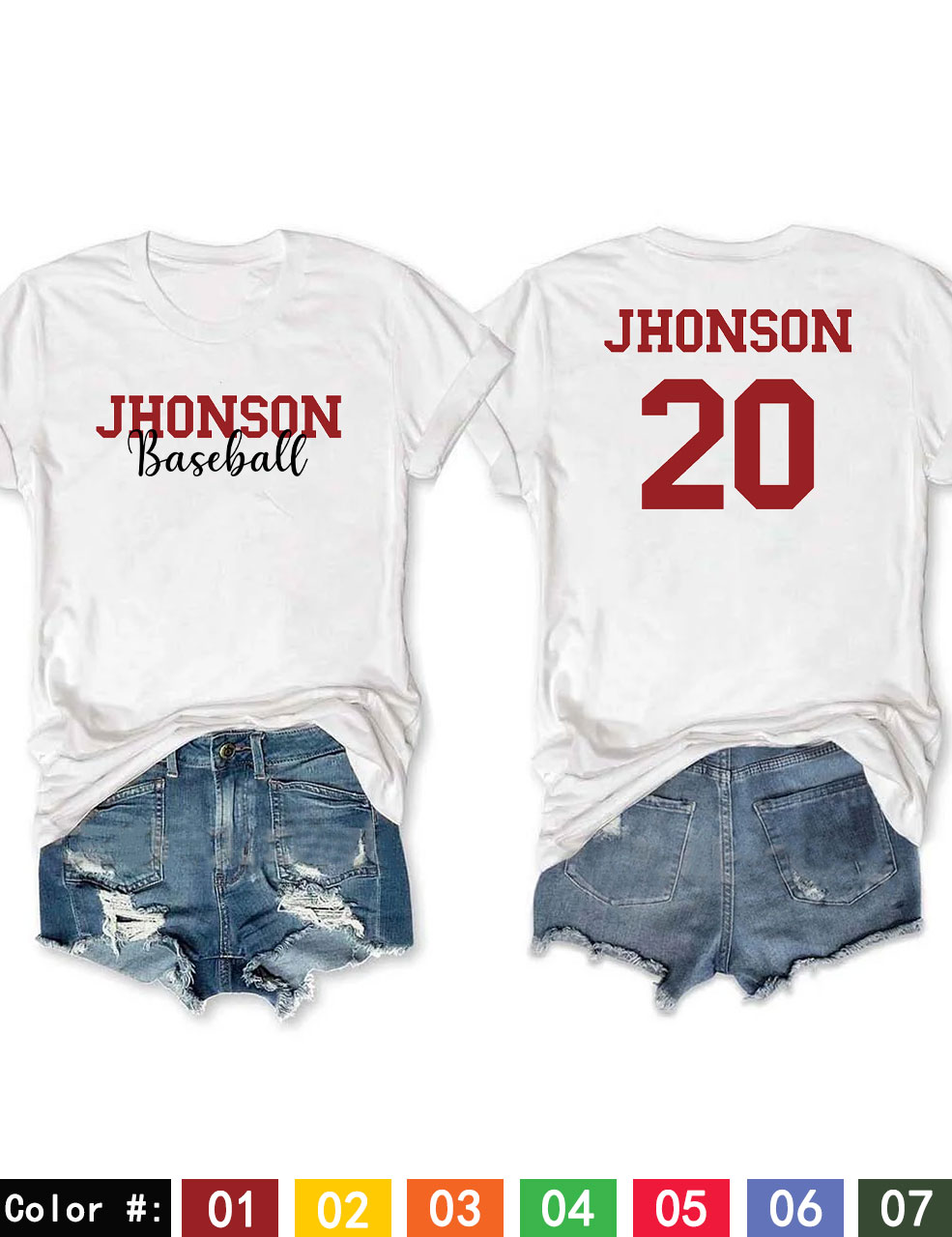 Custom Baseball T-Shirt