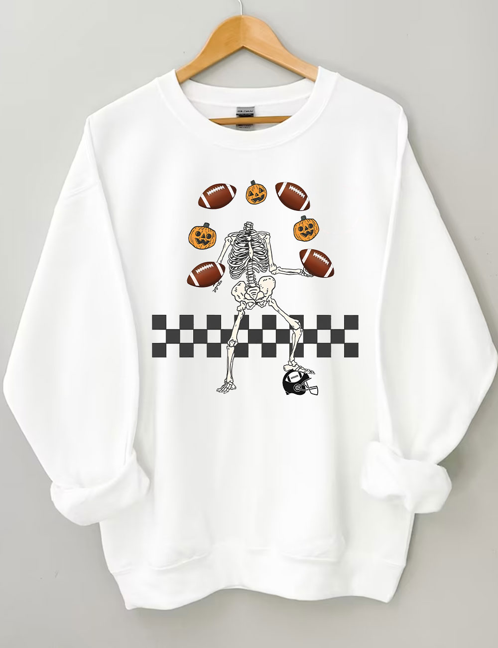 Halloween Football Sweatshirt