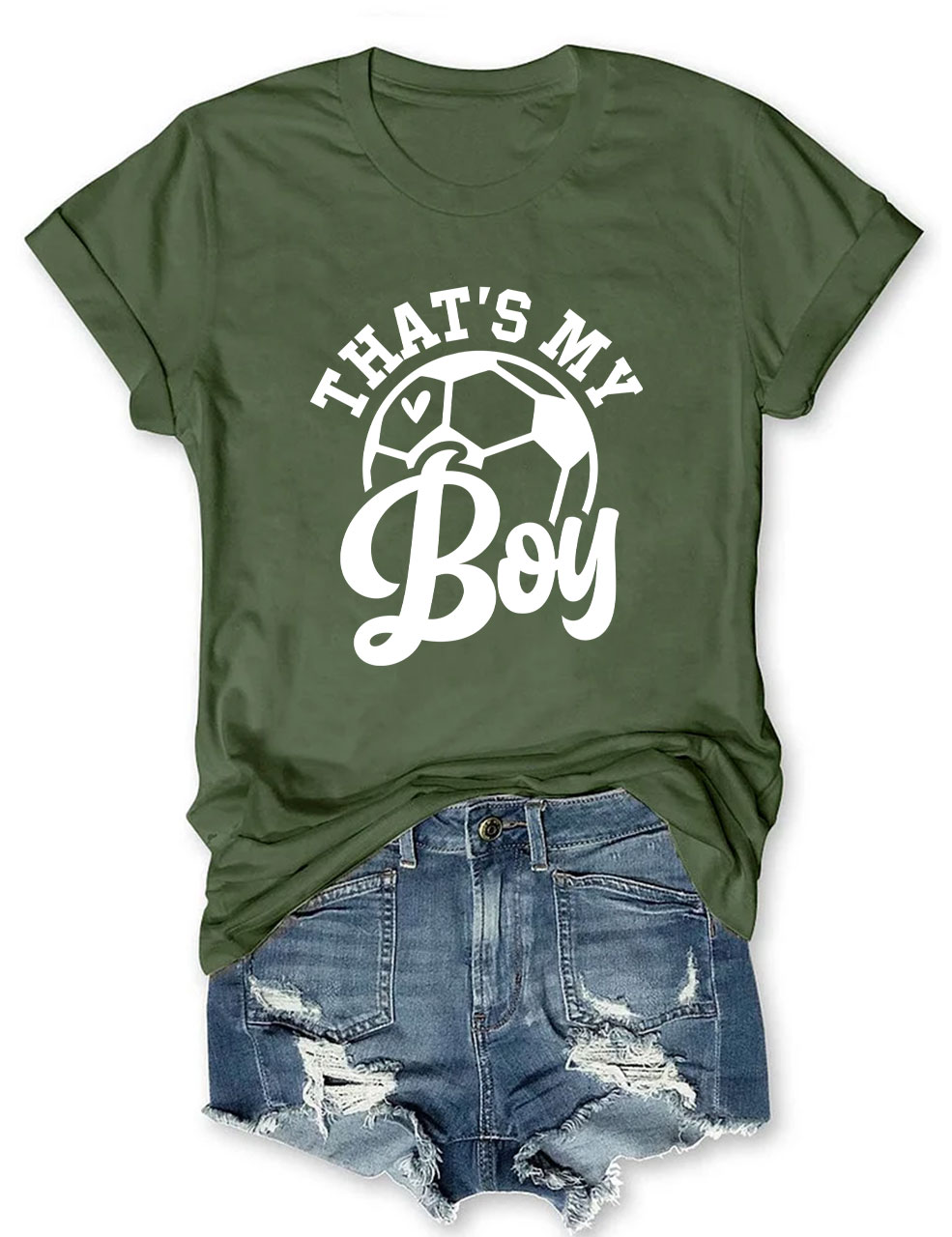 Custom That's My Boy Football T-shirt