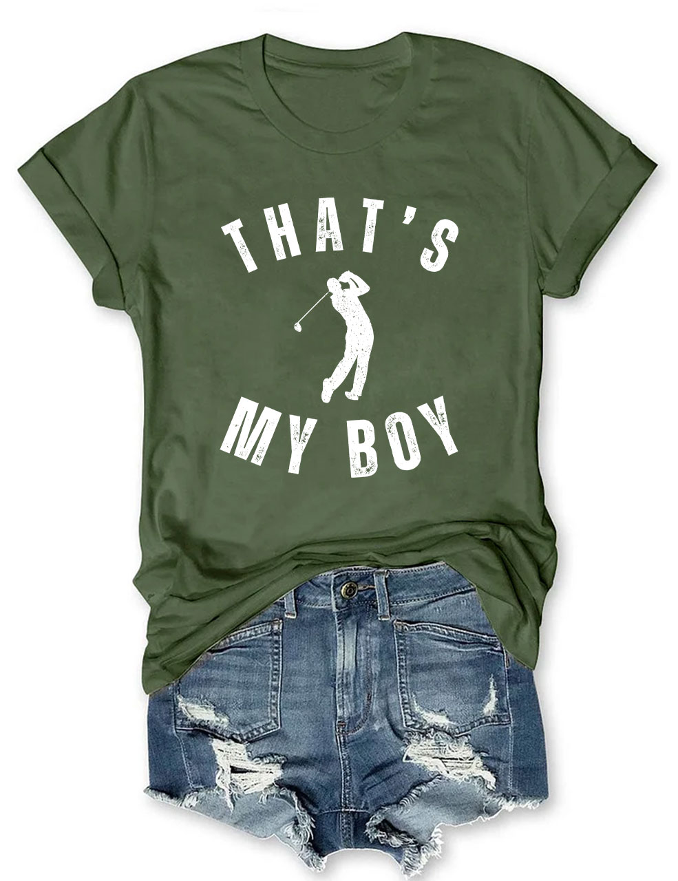 Custom That's My Boy Golf T-shirt