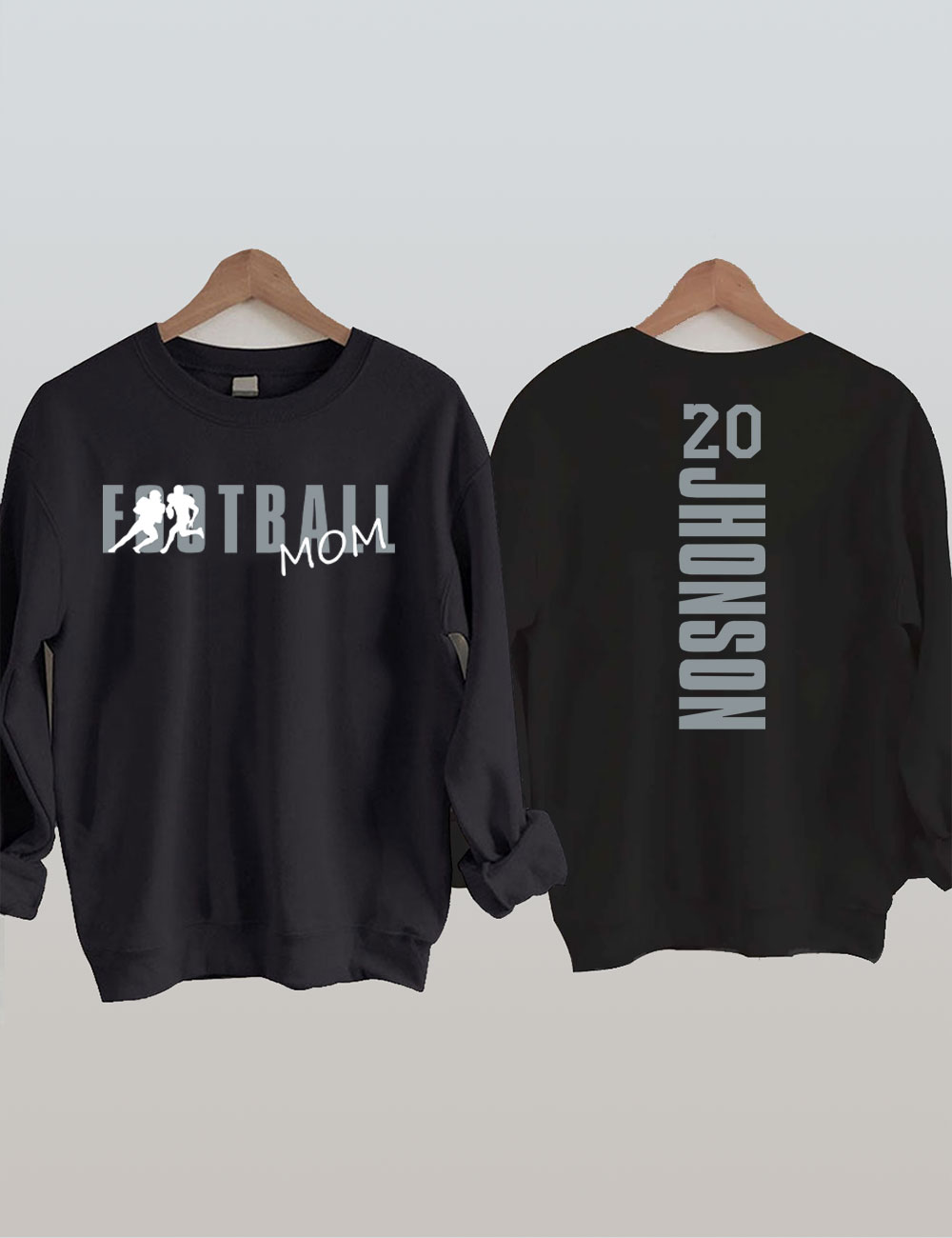 Custom Football Mom Sweatshirt