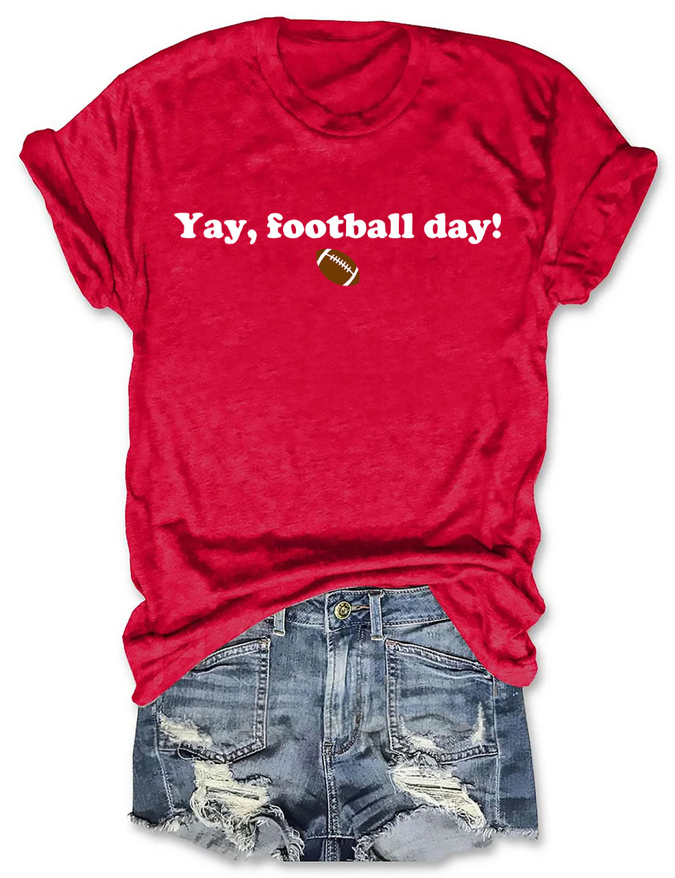 Yay, Football Day Funny T-Shirt