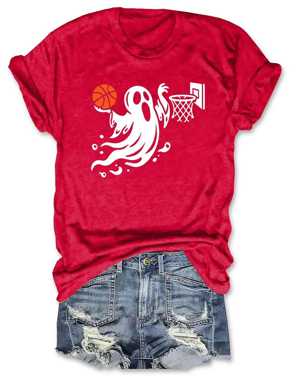 Funny Halloween Basketball T-shirt