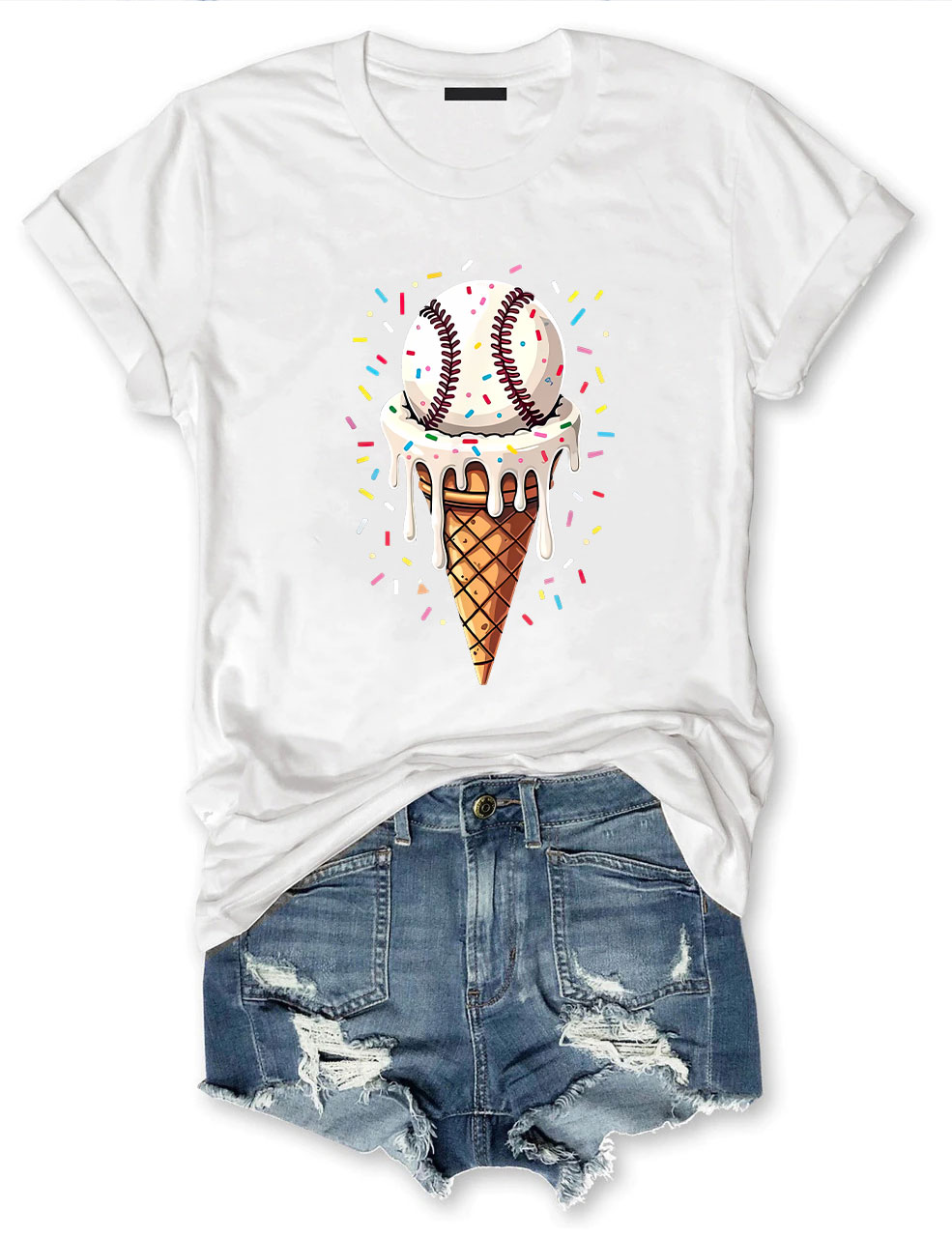 Baseball Ice Cream T-shirt