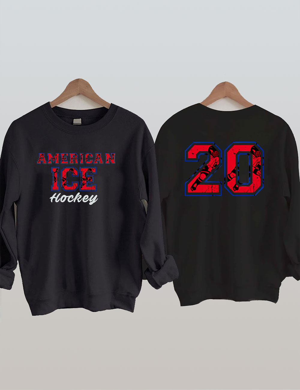 American Ice Hockey Custom Sweatshirt