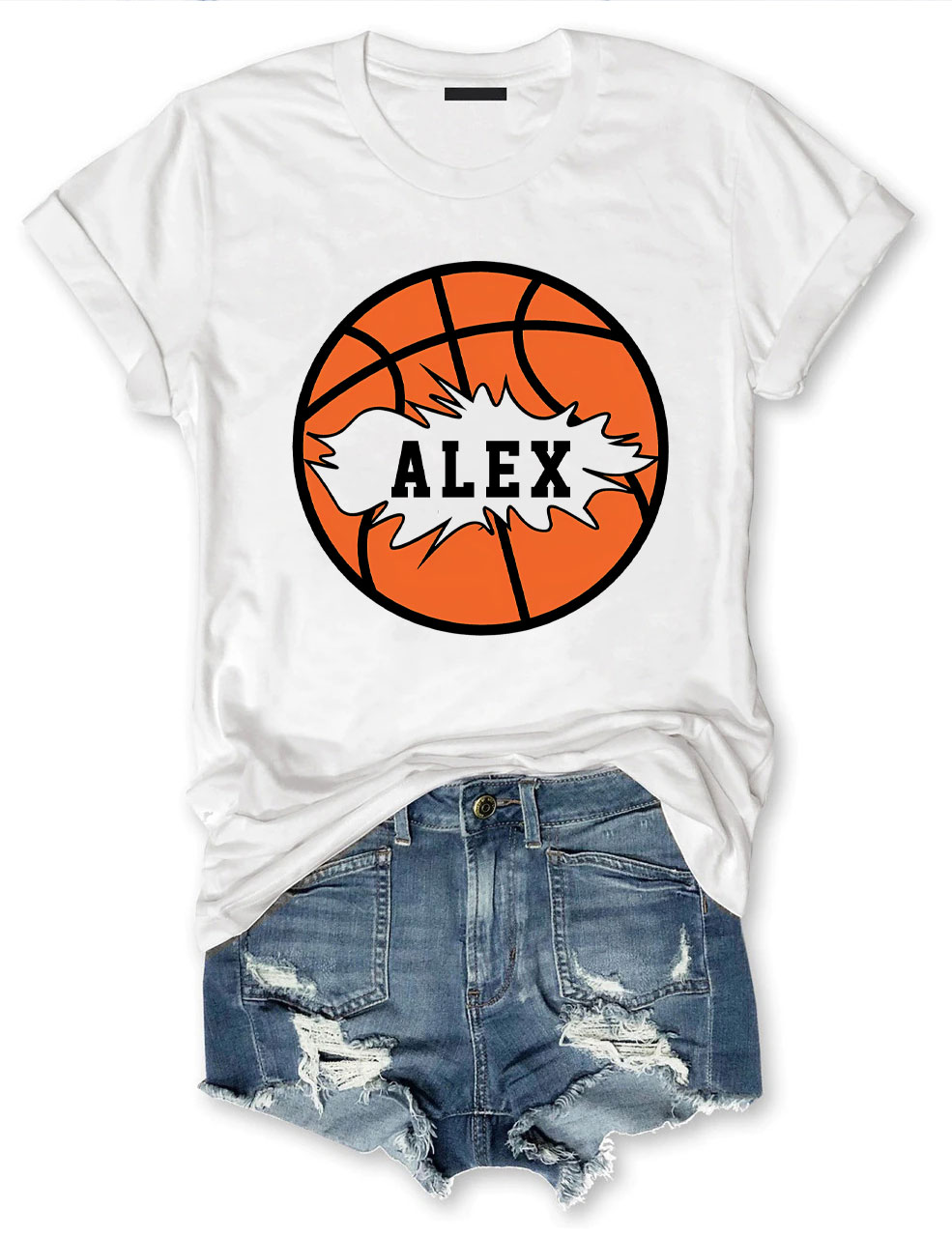 Custom Basketball  T-shirt