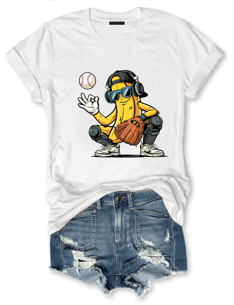 Funny Banana Baseball T-Shirt