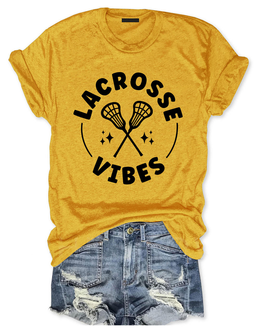 Lacrosse Vibes Funny T-shirt