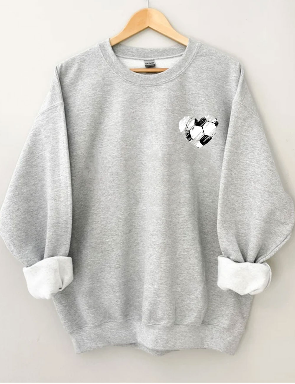 Soccer Heart Funny Sweatshirt