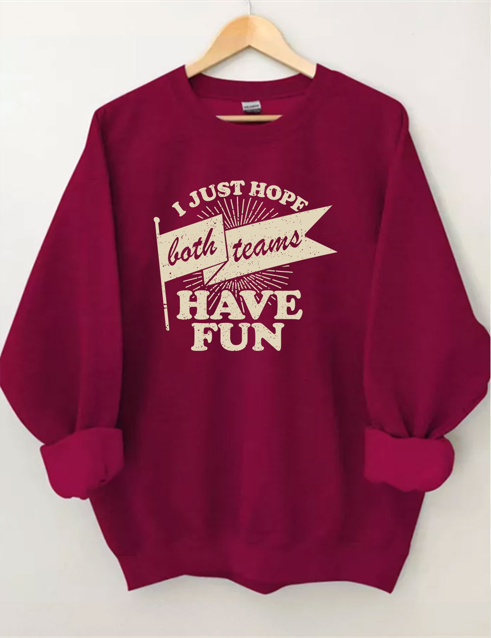 Both Teams Have Fun Funny Sweatshirt