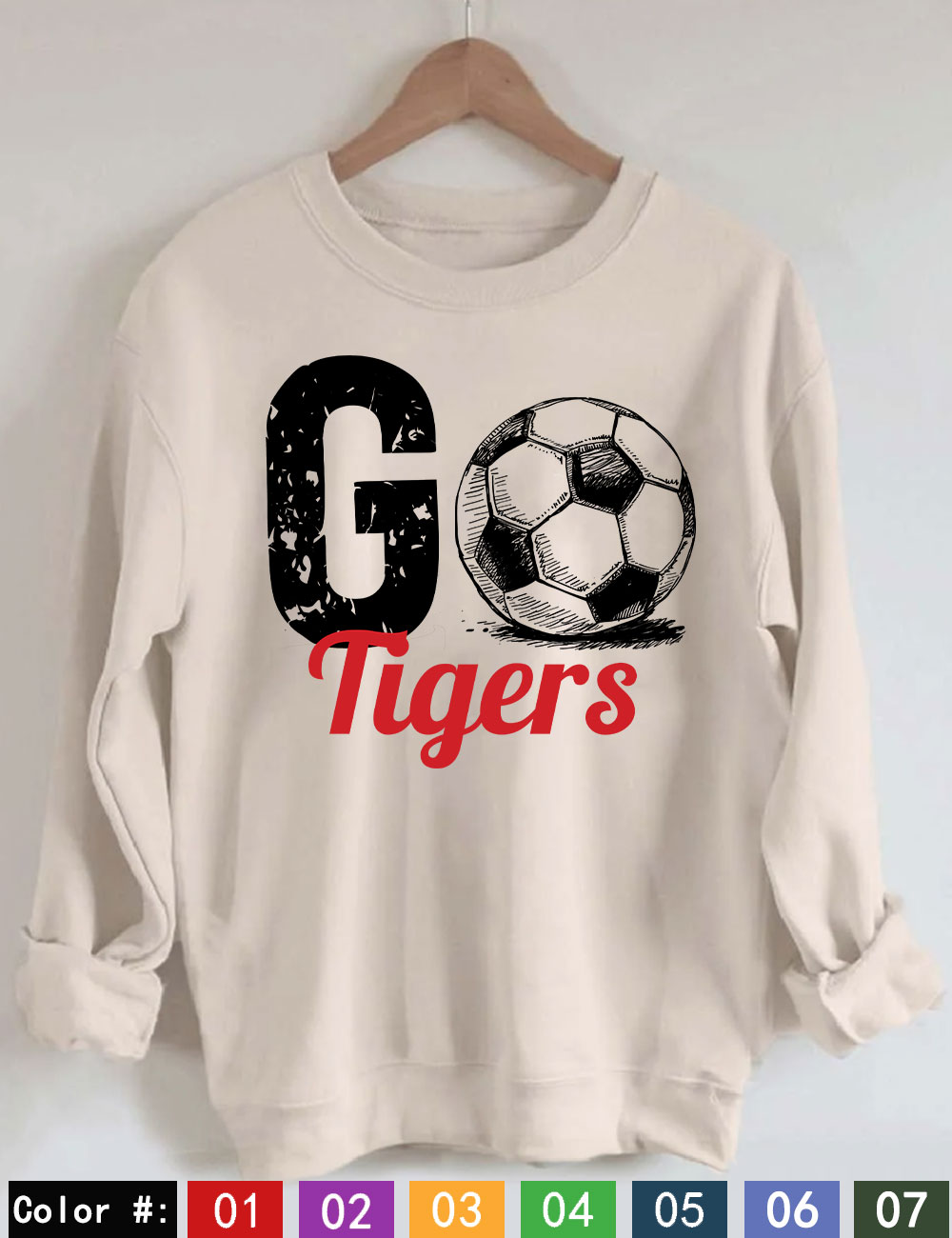 GO Football Team Custom Sweatshirt
