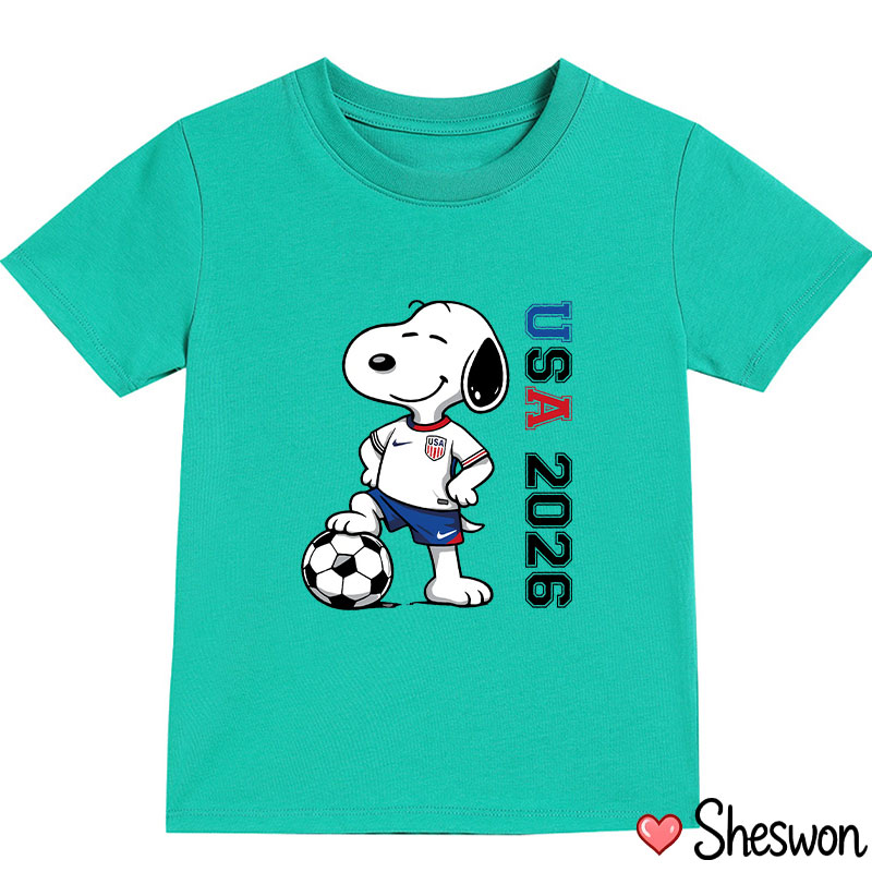 USA 2026 Football Winner Kids T-Shirt