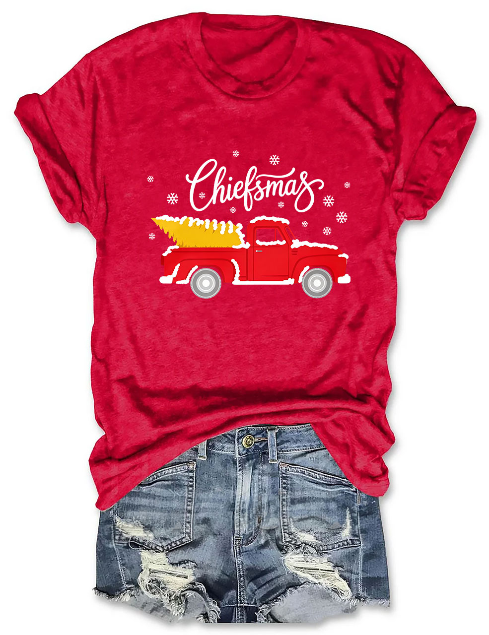  Kansas City Game Day Christmas Football T-Shirt