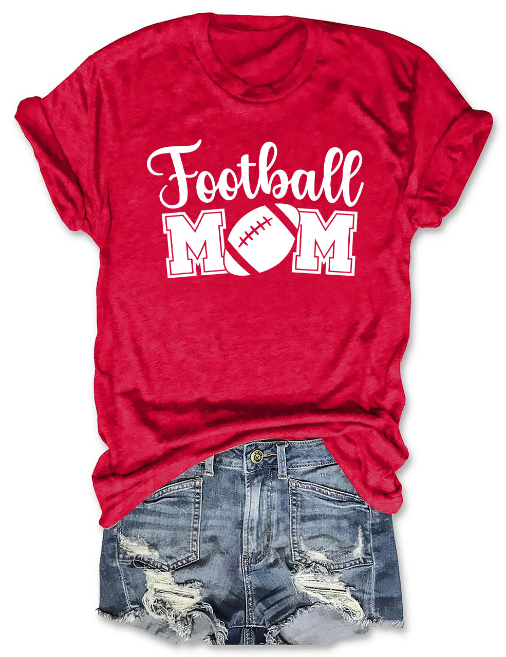 Football Mom Custom T-shirt
