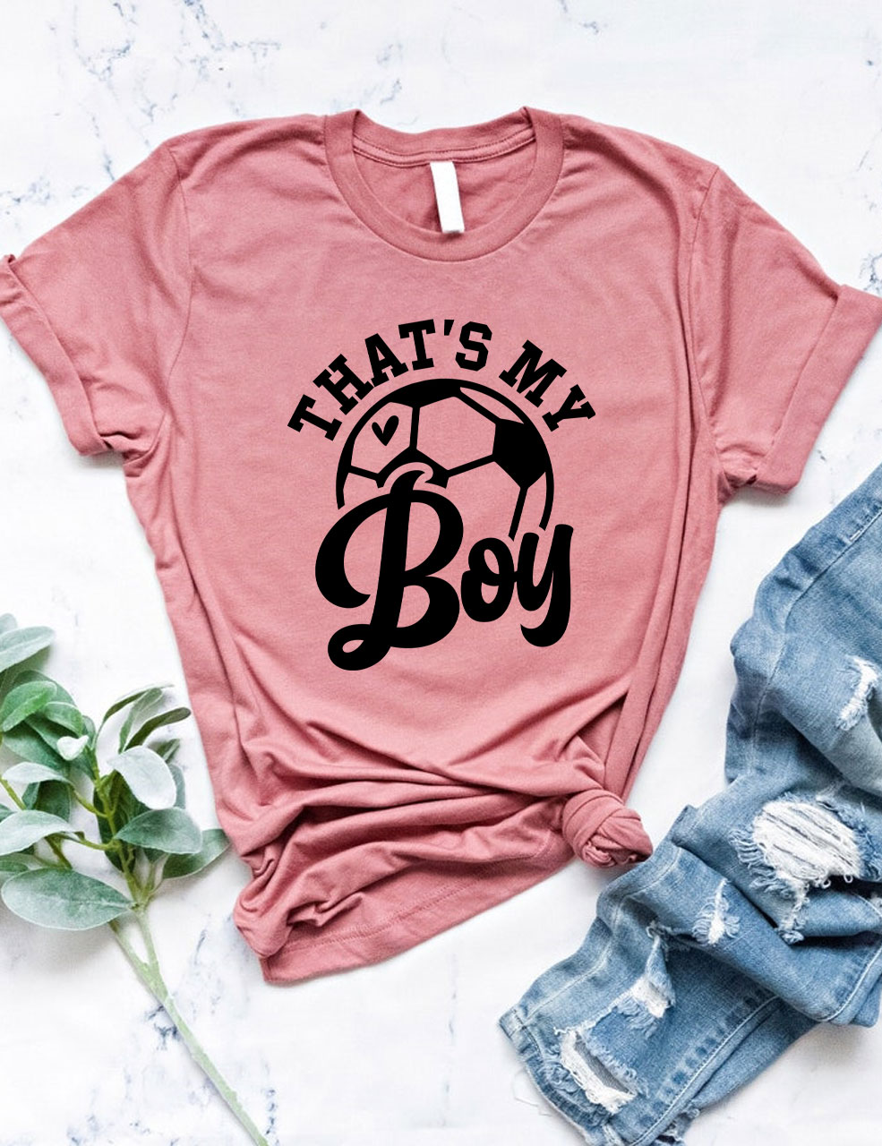 Custom That's My Boy Football T-shirt
