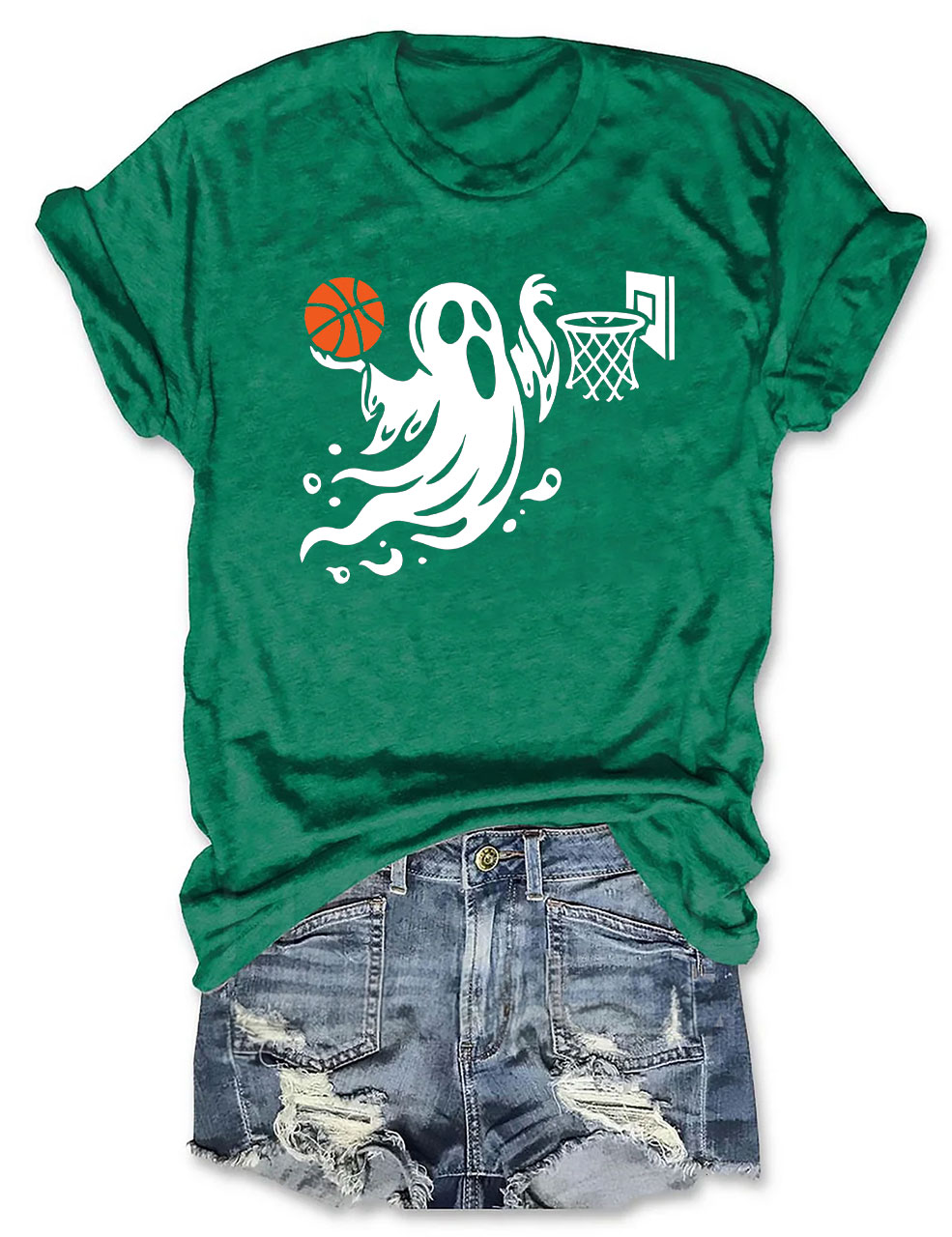Funny Halloween Basketball T-shirt