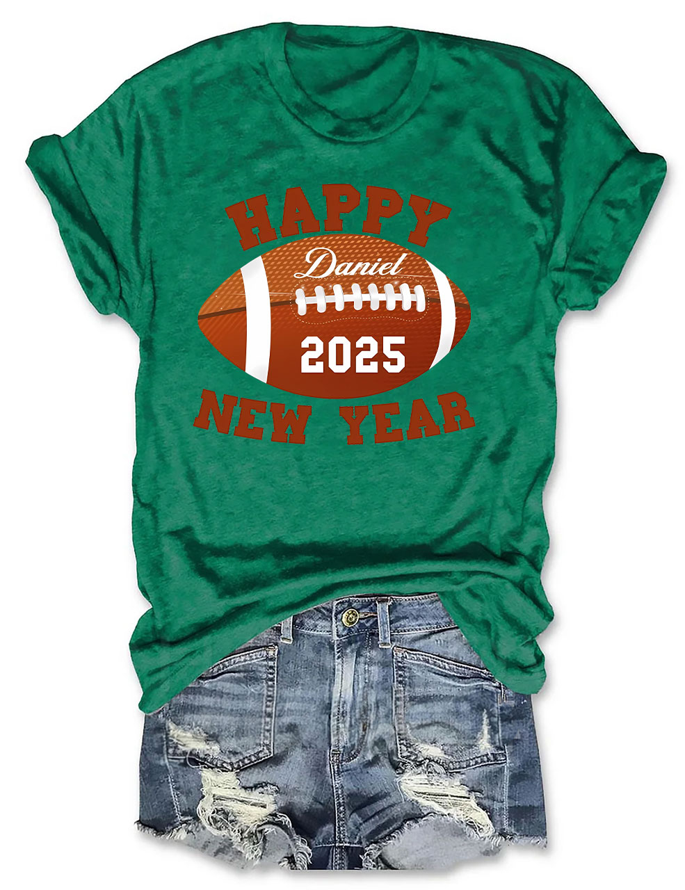 New Year Football T-shirt